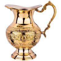 КУВШИН 1500МЛ. ЛАТУНЬ ВЫСОТА=23 СМ (КОР=16ШТ.)