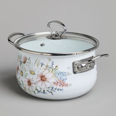 НАБОР КАСТРЮЛЬ AGNESS ЭМАЛИРОВАННЫХ СЕРИЯ 