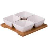 МЕНАЖНИЦА 4 СЕКЦИИ НА ДЕРЕВ.ПОДСТАВКЕ LEFARD 