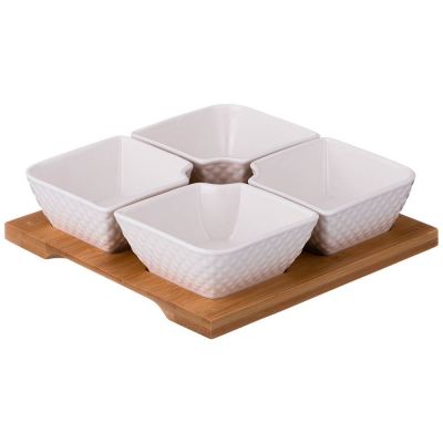 МЕНАЖНИЦА 4 СЕКЦИИ НА ДЕРЕВ.ПОДСТАВКЕ LEFARD 