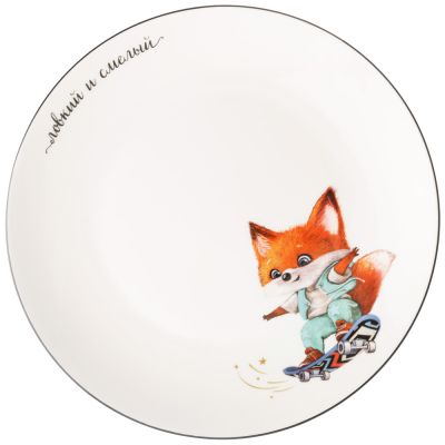 НАБОР ПОСУДЫ LEFARD ЛОВКИЙ И СМЕЛЫЙ, 3 ПР.: САЛАТНИК 470МЛ, ТАРЕЛКА 20СМ, КРУЖКА 220МЛ-5