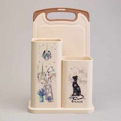 НАБОР AGNESS ИЗ ПОДСТАВКИ И ДОСКИ, СЕРИЯ 