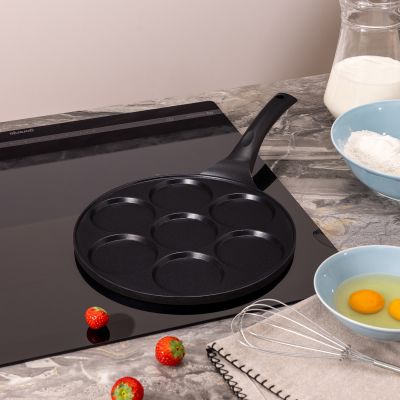 СКОВОРОДА AGNESS ДЛЯ ОЛАДИЙ С АНТИПРИГАР.ПОКРЫТИЕМ, ИНДУКЦИЯ, ДИАМЕТР=26.5 СМ-0