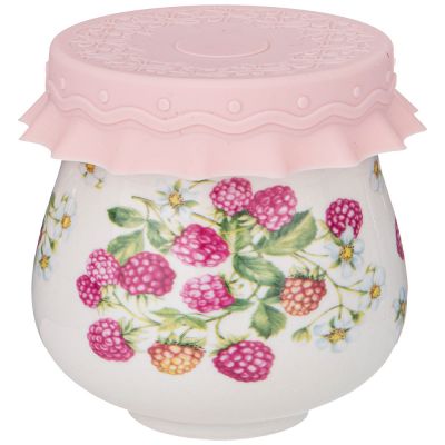 БАНОЧКА С СИЛИКОНОВОЙ КРЫШКОЙ LEFARD 