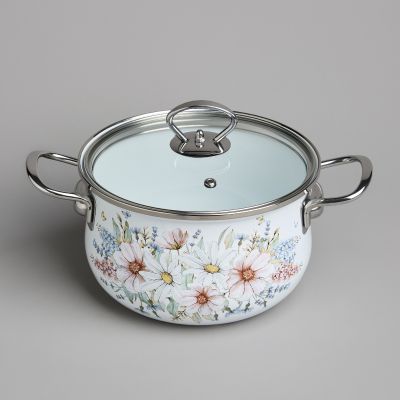 НАБОР КАСТРЮЛЬ AGNESS ЭМАЛИРОВАННЫХ СЕРИЯ 