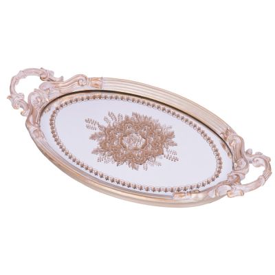 ПОДНОС ДЕКОРАТИВНЫЙ 40.8*22.9*4.4CM-2