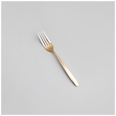 НАБОР СТОЛОВЫХ ПРИБОРОВ FIORE  AGNESS 12 ПР., ПВД ПОКРЫТИЕ, ЦВЕТ: ШАМПАНЬ, СТАЛЬ 18/0-2