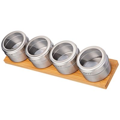 НАБОР ДЛЯ СПЕЦИЙ AGNESS 4 ПР. НА ПОДСТАВКЕ, 30Х8,5Х7СМ-3