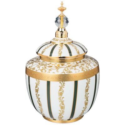 ВАЗА С КРЫШКОЙ 22*22*35 СМ-0