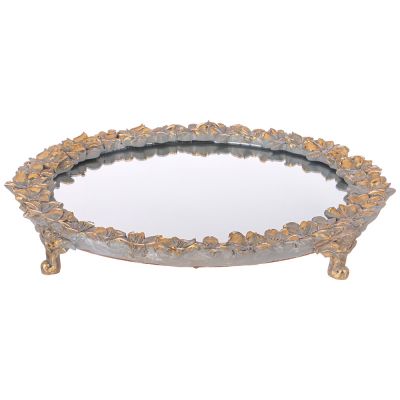 ПОДНОС ДЕКОРАТИВНЫЙ 31*2,5*31 СМ-0