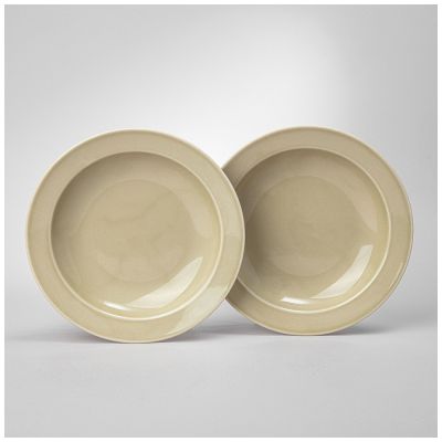 НАБОР ТАРЕЛОК СУПОВЫХ LEFARD TINT 22,5 СМ (ФИСТАШКОВЫЙ) 2 ШТ.-0