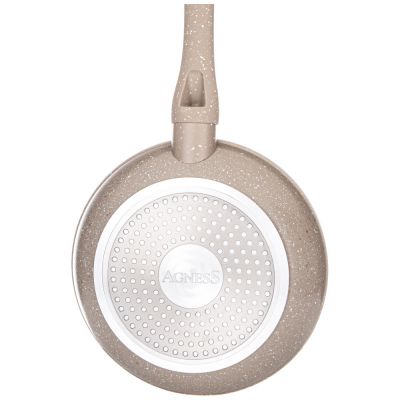 СКОВОРОДА AGNESS С АНТИПРИГАРНЫМ ПОКРЫТИЕМ 