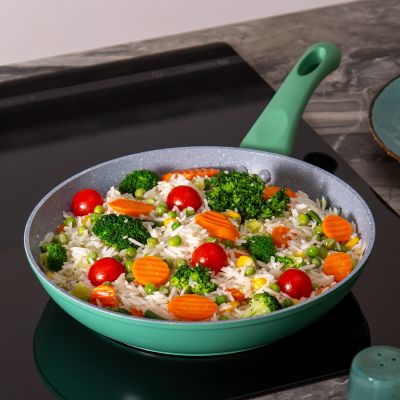 СКОВОРОДА AGNESS С АНТИПРИГАРНЫМ ПОКРЫТИЕМ 