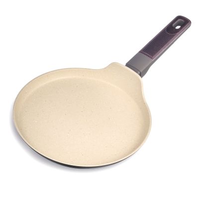 СКОВОРОДА БЛИННАЯ С АНТИПРИГАРНЫМ ПОКРЫТИЕМ PFLUON MARBLE, 22*4,3 СМ-5