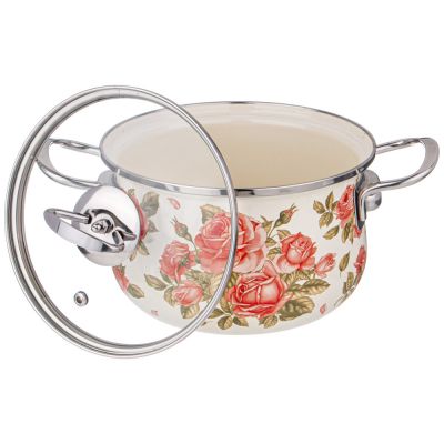 НАБОР КАСТРЮЛЬ AGNESS ЭМАЛИРОВАННЫХ СЕРИЯ 