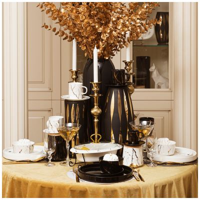 НАБОР ИЗ 4 САЛАТНИКОВ НА ДЕРЕВ.ПОДСТАВКЕ LEFARD 