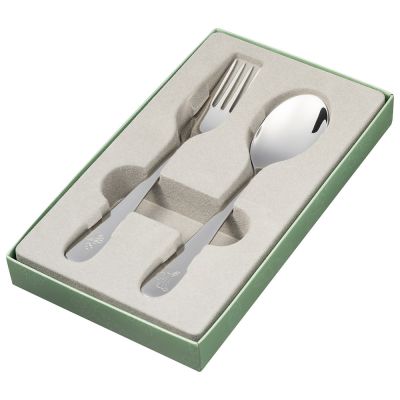 НАБОР ДЕТСКИХ СТОЛОВЫХ ПРИБОРОВ ZOO AGNESS 2 ПР-2