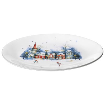 БЛЮДО ОВАЛЬНОЕ AGNESS 