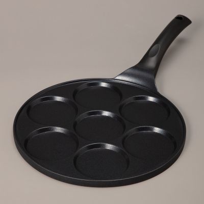 СКОВОРОДА AGNESS ДЛЯ ОЛАДИЙ С АНТИПРИГАР.ПОКРЫТИЕМ, ИНДУКЦИЯ, ДИАМЕТР=26.5 СМ-2