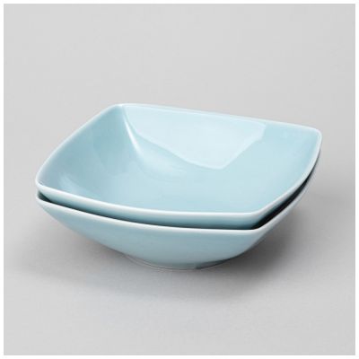 НАБОР САЛАТНИКОВ КВАДРАТНЫХ LEFARD TINT 300МЛ (СВЕТЛО-ГОЛУБОЙ) 2 ШТ.-2