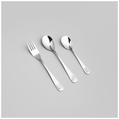 НАБОР ДЕТСКИХ СТОЛОВЫХ ПРИБОРОВ ZOO AGNESS 3 ПР-0