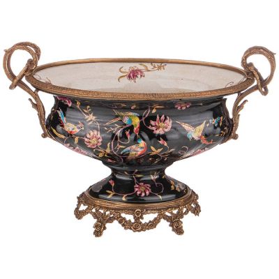 ВАЗА ДЛЯ ФРУКТОВ С РУЧКАМИ 33*17 СМ ВЫСОТА=20 СМ-0