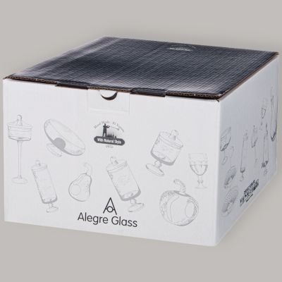 БЛЮДО НА НОЖКЕ, 24Х24,5 СМ-1