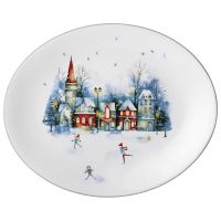 БЛЮДО ОВАЛЬНОЕ AGNESS 