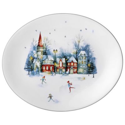 БЛЮДО ОВАЛЬНОЕ AGNESS 