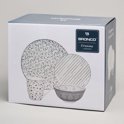 НАБОР ПОСУДЫ ОБЕДЕННОЙ BRONCO 