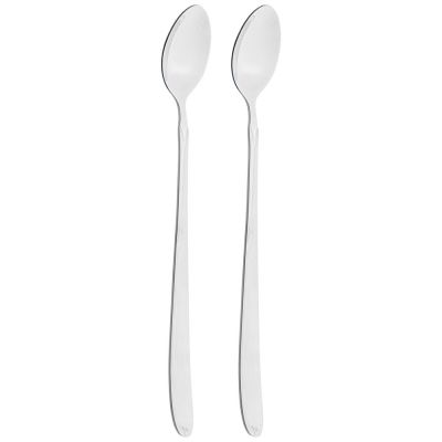 НАБОР ЛОЖЕК ДЛЯ КОКТЕЛЕЙ AGNESS, 2 ШТ ДЛИНА 19,5 СМ МАЛ. УП. = 40 ШТ-0