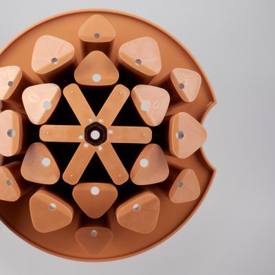 НАБОР СТОЛОВЫХ ПРИБОРОВ НА ВРАЩАЮЩЕЙСЯ ПОДСТАВКЕ, 24ПР, ПВД ПОКРЫТИЕ-8