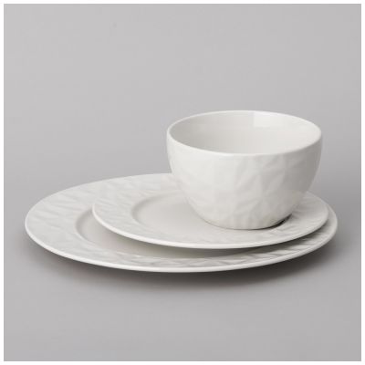 НАБОР ПОСУДЫ ОБЕДЕННЫЙ НА 4 ПЕР. 12 ПР. 700 МЛ 27,5х27,5х2,2, 20,8,2х20,8х1,2, 13,5х13,5х8СМ-2