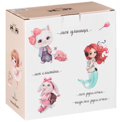 НАБОР ПОСУДЫ LEFARD Я ТАНЦУЮ, 3 ПР.: САЛАТНИК 470МЛ, ТАРЕЛКА 20СМ, КРУЖКА 220МЛ-1