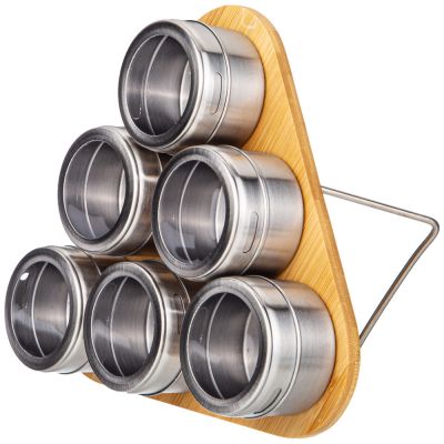 НАБОР ДЛЯ СПЕЦИЙ AGNESS 6 ПР. НА ПОДСТАВКЕ, 22,5Х20,5Х6,5СМ-3