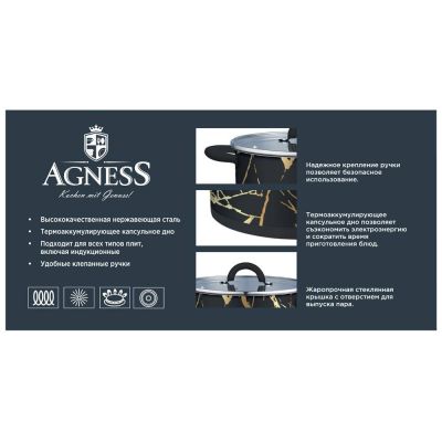КАСТРЮЛЯ AGNESS 