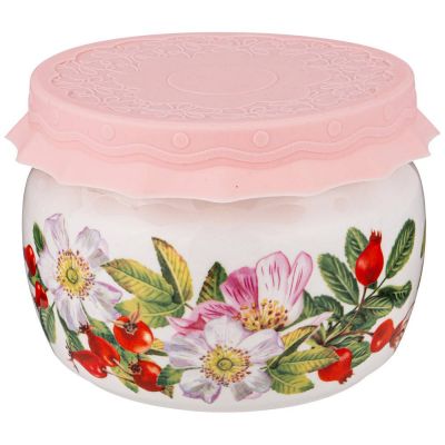 БАНКА С СИЛИКОНОВОЙ КРЫШКОЙ LEFARD 