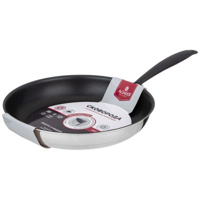 СКОВОРОДА C АНТИПРИГАРНЫМ ПОКРЫТИЕМ 