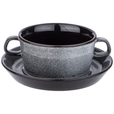 БУЛЬОННИЦА С БЛЮДЦЕМ LEFARD 