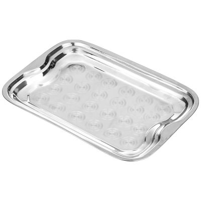 ПОДНОС AGNESS, НЕРЖ СТАЛЬ,35*25 СМ-0