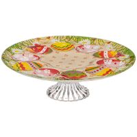 БЛЮДО НА НОЖКЕ ДЛЯ ЯИЦ  КОЛЛЕКЦИЯ 