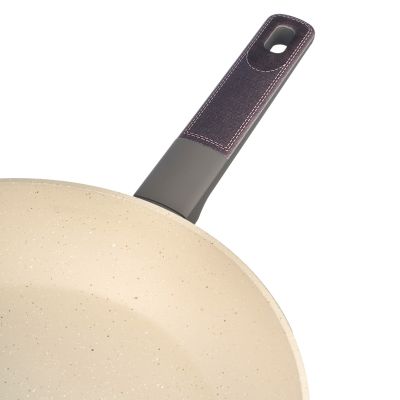 СКОВОРОДА С АНТИПРИГАРНЫМ ПОКРЫТИЕМ PFLUON MARBLE, 28*5,2 СМ-1