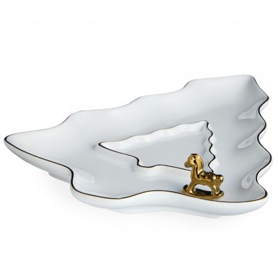 БЛЮДО СЕРВИРОВОЧНОЕ 27,5Х22,8Х4,5 СМ-0