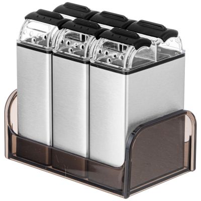 НАБОР ЕМКОСТЕЙ ДЛЯ СПЕЦИЙ ИЗ НЕРЖ.СТАЛИ 3ШТ AGNESS-3