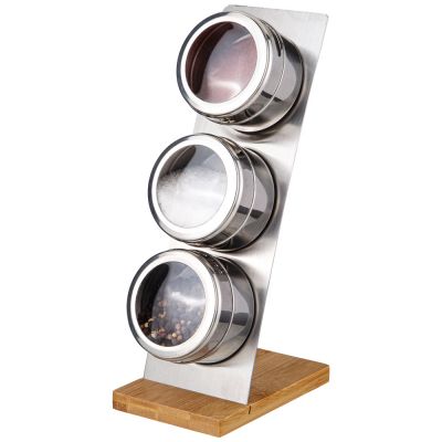 НАБОР ДЛЯ СПЕЦИЙ AGNESS 3 ПР. НА ПОДСТАВКЕ, 23Х12Х9СМ-2