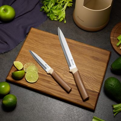 НАБОР AGNESS ИЗ 9ПР: 5 НОЖЕЙ, ПОЛОВНИК, ЛОПАТКА И ШУМОВКА, ВРАЩАЮЩАЯСЯ ПОДСТАВКА-5