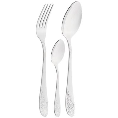 НАБОР СТОЛОВЫХ ПРИБОРОВ AGNESS  НА 6 ПЕРСОН 18 ПР.В ДЕРЕВЯННОМ КЕЙСЕ-2