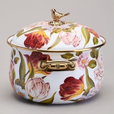 КАСТРЮЛЯ AGNESS ЭМАЛИРОВАННАЯ С КРЫШКОЙ, СЕРИЯ ФЛАНДРИЯ, 2,8Л, ДИА.18СМ-4