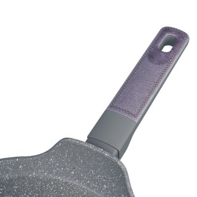 СКОВОРОДА БЛИННАЯ С АНТИПРИГАРНЫМ ПОКРЫТИЕМ PFLUON MARBLE, 22*4,3 СМ-1