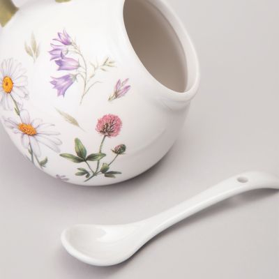 СОЛОНКА С ЛОЖКОЙ AGNESS 